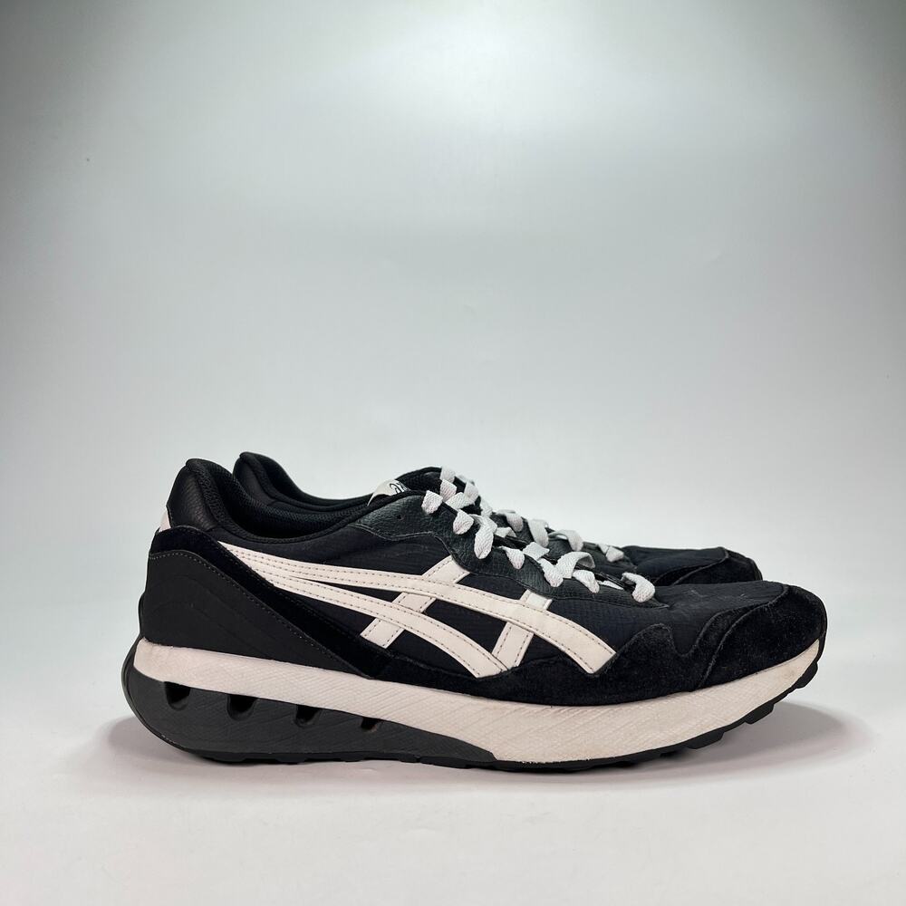 ASICS Jogger X81 Black Glacier Grey Lace Up Sneakers Shoes 1201A744 Mens Size 13